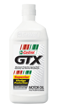 Castrol GTX (10W-40, 10W-30, 5W-30, 20W-50)